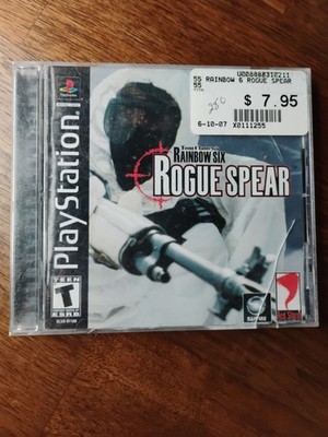 Tom Clancy s Rainbow Six: Rogue Spear Sony Playstation 1 PS1 - Pristine With Reg