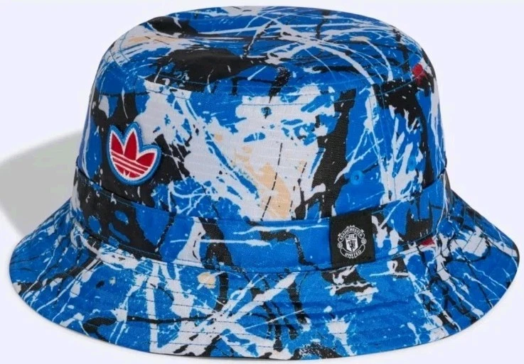 Manchester United Adidas Stone Roses Festival Bucket Hat Size Unisex OSFM (M/L)
Opens in a new windo