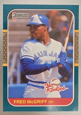 1987 Donruss The Rookies - Fred McGriff #31 T5