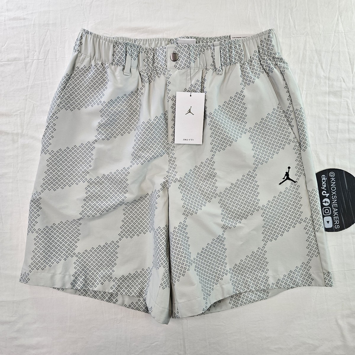 Nike Jordan Sport Dri-FIT Printed Golf Shorts HQ8675-034 Men's