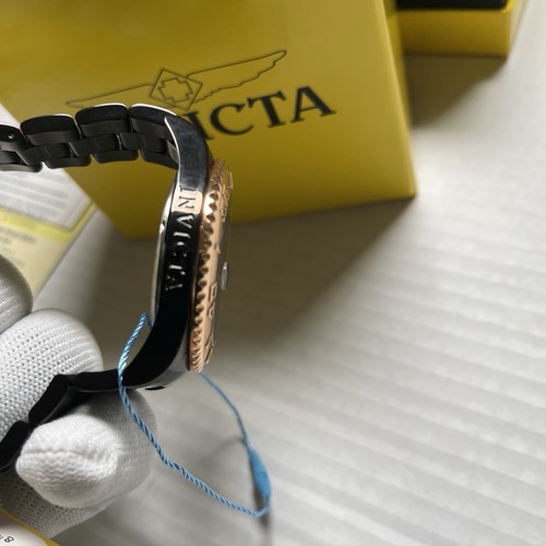 Invicta 5040 Swiss Diamond Pave Roségoldfarbene Lünette Pro Diver 43 Quarzuhr - Bild 12 von 21