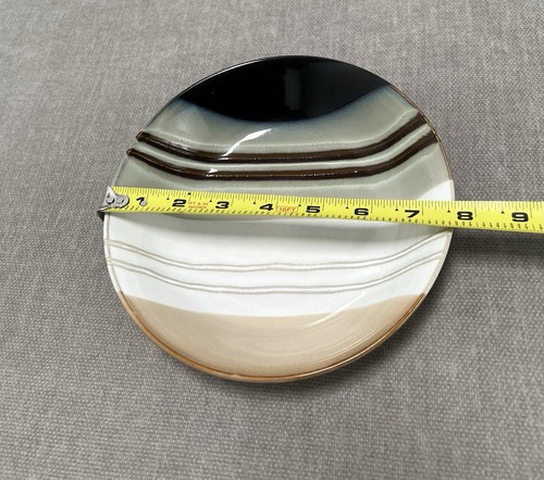 Set of 2 Home Trends Jazz 7 3/4" Cereal Soup Bowls Striped Textured - Picture 8 of 9
