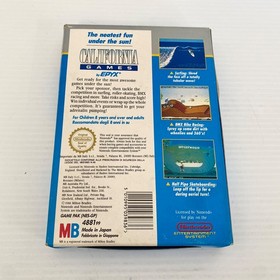 California Games + Box - CIB - Nintendo NES - Tested & Working - Free Postage