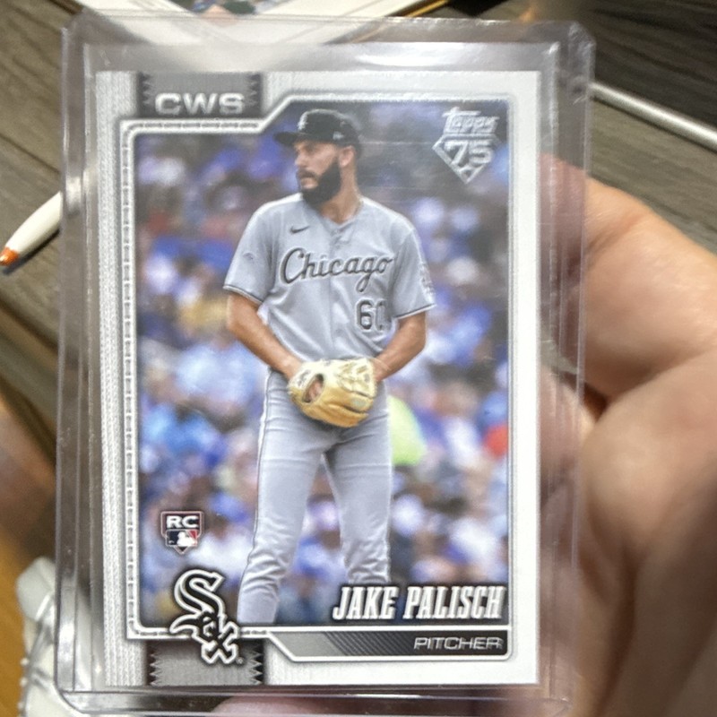 Topps 2026 Series 2 Rookie Jake Palisch Chicago White Sox Baseball Card