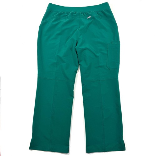 Figs Kade Cargo Scrub Bottom Pants Hunter Green Size XXL Medical Uniform - Picture 2 of 7