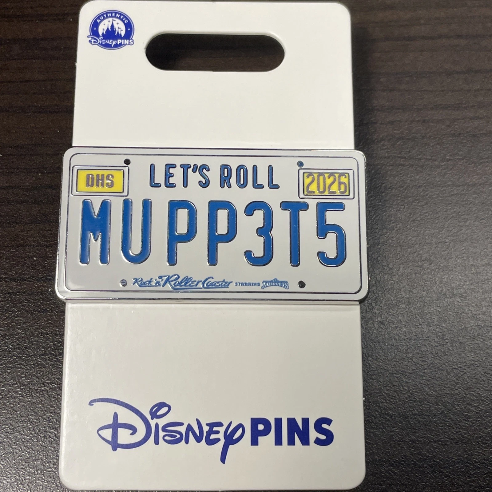 DISNEY PARKS MUPPETS ROCK & ROLLERCOASTER LET’S ROLL LICENSE PLATE PIN BRAND NEW
Opens in a new wind