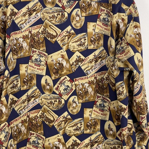 Camisa vaquera Tommy Hilfiger estilo excedente vintage manga larga occidental grande - Imagen 5 de 5