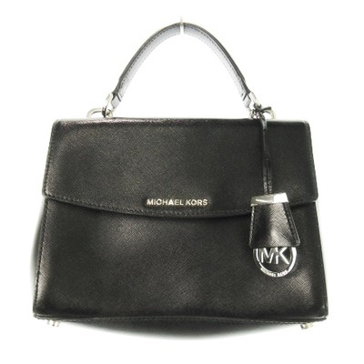 #ad Michael Kors Ava Crossbody Handbag 2Way Shoulder Bag Pvc Leather Logo Charmed Si