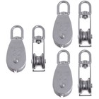  3 Pieces Flaschenzug Rollen Seilrolle Edelstahlscheibe Riemenscheibe