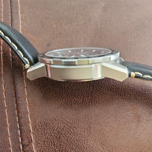 Tissot Supersport Chrono 45.5mm Mens Classic Leather Strap Watch - Picture 8 of 12