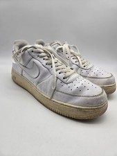 Nike Men's AF1 Air Force 1 315122-111 Triple White Low Top Sneakers Mens Size 12