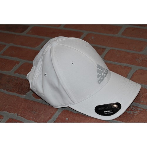 Adidas Golf Hat Performance Size Adjustable Fit White Polyester Blend - Picture 6 of 6