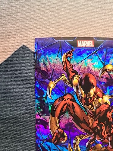 2025 Kakawow Aura Marvel The Legend Of Spider-Man #AM-ZIBL-05 Blue Refractor /95 - Bild 2 von 11
