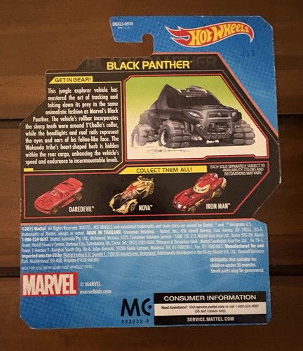Hot Wheels / Black Panther Civil War - Picture 2 of 2