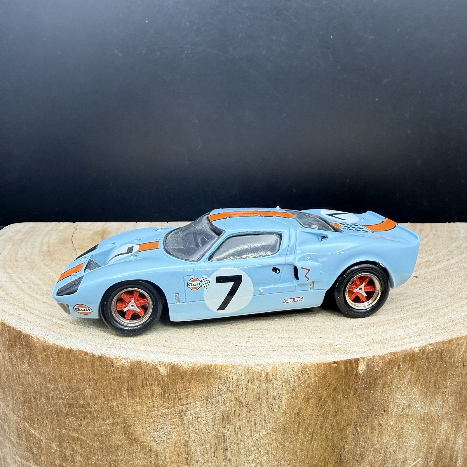 Record Models Ford GT40 Gulf #7 1:43 Resin Hand Built Vintage France