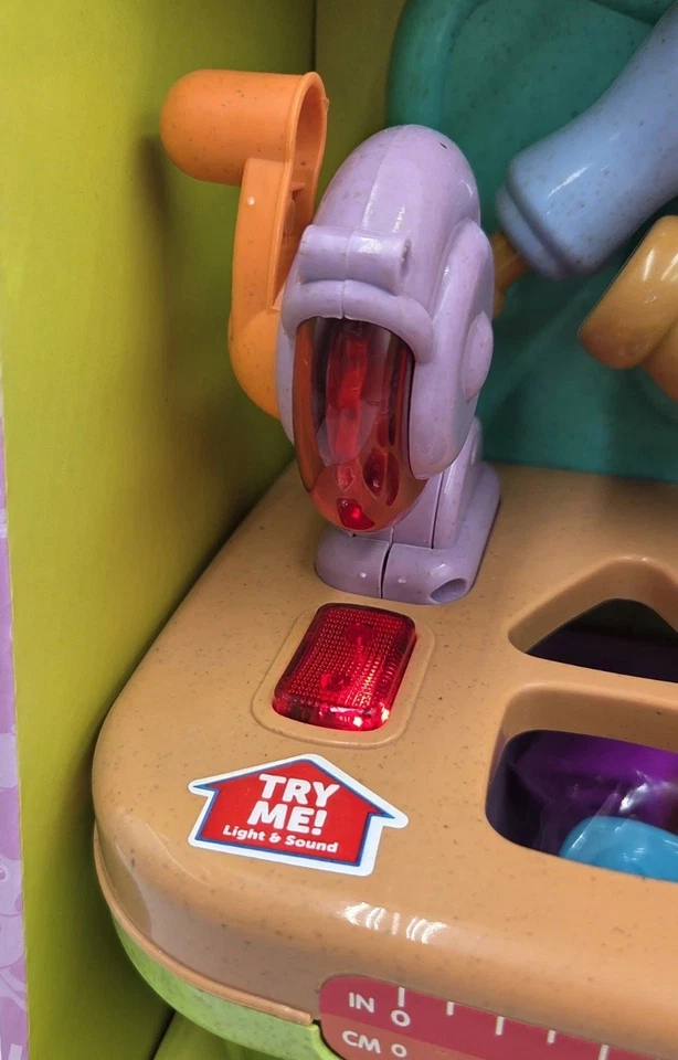 Nuevo Roo Crew Luces y Sonido Banco de Trabajo Juego Madera Ecológica 2.0 Materias Primas Combinar Foto 3 de 4