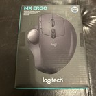 Logitech MX Ergo Trackball Mouse w/ Receiver Wireless Rechargeable Black