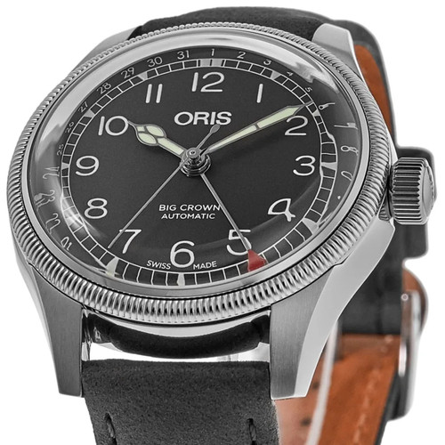 New Oris Big Crown Pointer Date Unisex Watch 01 754 7749 4064-07 5 17 65G - Zdjęcie 2 z 4