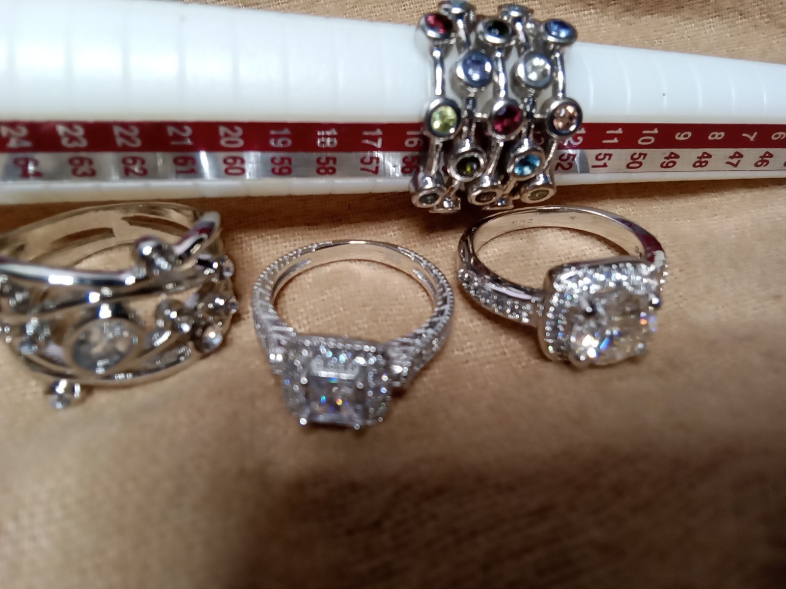 925 Solid Sterling Silver Ring - image 1