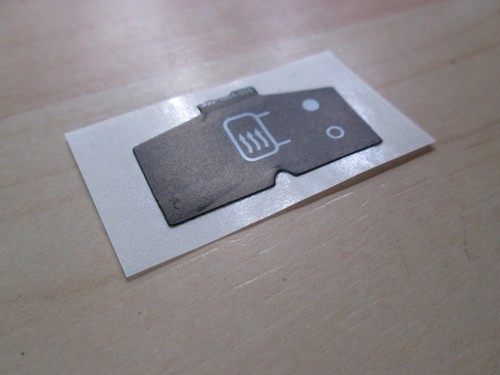 Kenworth S53-1004-015 Switch Label Sticker for Heated Mirror Switch #M160SC - Bild 2 von 4