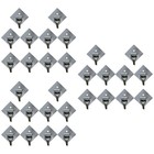  Set of 3 Haken Zum Einhängen Wandhaken Klebend Edelstahlbügel Metallkleidung