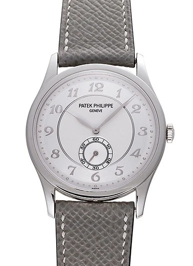 Patek Philippe — Patek Philippe Calatrava 5196P-001 Platinum 37mm Mechanical (Manual) #KMW165