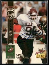 Sam Adams 1994 Signature Rookies Auto 4492/7750