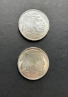 SILVER (2 lot) of 1 OZ  Buffalo Round .999 1 Troy Ounce Fine Silver