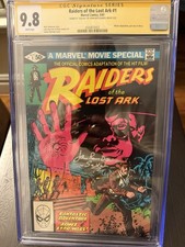 RAIDERS OF THE LOST ARK #1 1981 • CGC SS 9.8 • SIGNED JOHN RHYS-DAVIES ‘SALLAH’