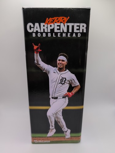 Kerry Carpenter Bobblehead With Box Detroit Tigers SGA Promotion April 26, 2025 - Picture 4 of 12