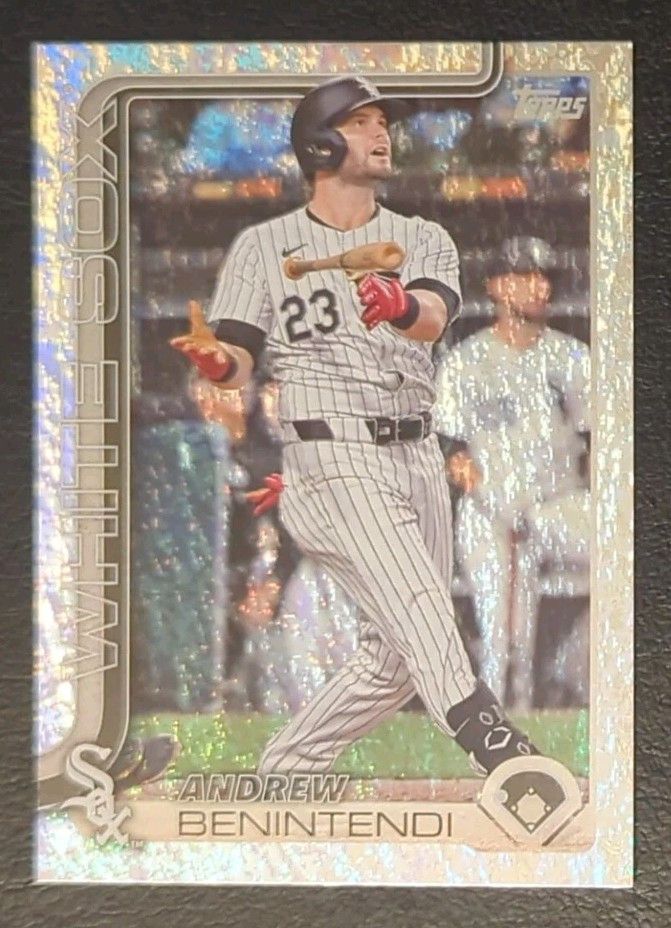 2025 Topps Series 1 Andrew Benintendi Holo Foil Parallel #344