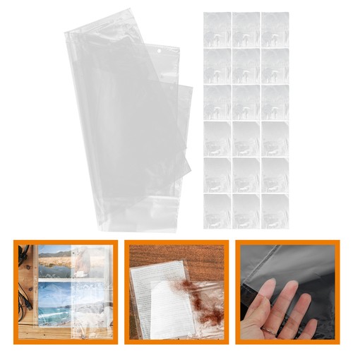 50 Pcs A4 Album Page Photo Card Keepsake Convenient Postcard Pockets - Imagen 2 de 12
