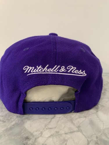 Los Angeles Lakers Mitchell & Ness Purple/Gold NBA Champs Snapback Hat Cap OFSA - Picture 5 of 20