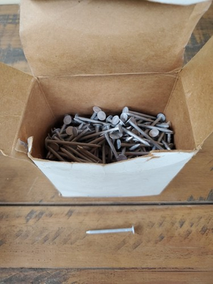 #ad 2quot; ALUMINUM SIDING Nails for Siding amp; Gen. Purpose Plain Shank 1 Pound $9.95