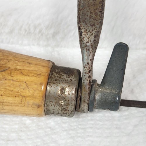 Vintage Atkins No. 60 coping saw Hardwood handle USA Good Condition - Picture 8 of 12