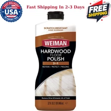 Weiman 32 oz. Hardwood Floor Polish and Restorer High-Traffic