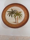 Set of 4 Smart Living 11" Melamine Ware Dinner Plates, Palm Tree Design