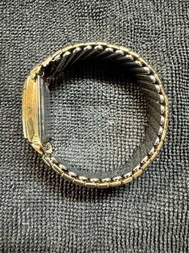 Vintage 1953 running BULOVA L3 17 Jewel 10k Rolled Gold Plate Bezel Fancy Lugs - Picture 7 of 15