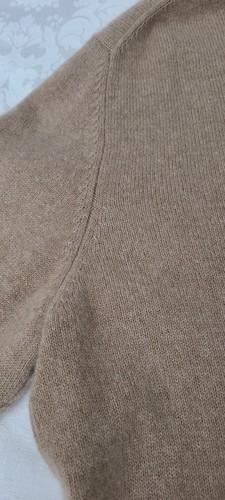 Maglione girocollo Charter Club Luxury 100% cashmere marrone moka taglia L - Foto 9 di 18