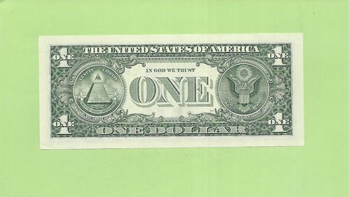2003A ..UNCIRC $1 D 8450 5182 B .... 2003A $1 D-B NICE NOTE FRN - Picture 2 of 2