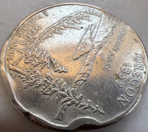 2005 D Oregon Quarter 1859 Crater Lake ERROR - Picture 9 of 9