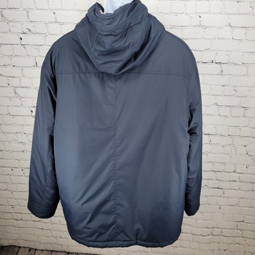 J.CREW Merchantile Navy Sherpa Hooded Insulated Knit Cuffs Jacket Size XL - Bild 2 von 16