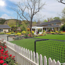 50ft Cat-proof Fence Topper System 24 Horizontal Outreach Steel Extender Anti-c