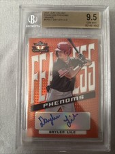 2021 Leaf Valiant - Fearless Phenoms Daylen Lile #FP-DL1 Orange /99 (AU, RC)
