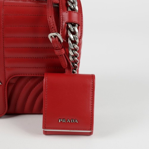 Prada Diagram Chain Shoulder Crossbody Bag 1BD108 136527612 - Picture 3 of 11