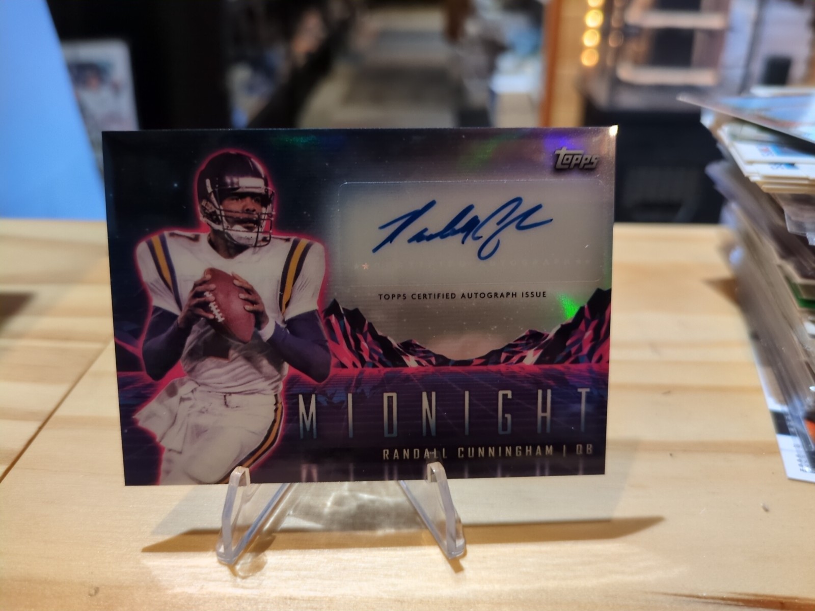 RANDALL CUNNINGHAM - 2024 Topps Midnight - Horizon Signatures #HZS-RC