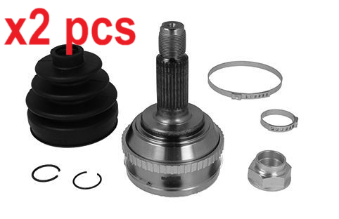 X2 PCS BOTH SIDES L&amp;R FITS FORD SIER JOINT KIT, DRIVE SHAFT 15-1284 METELLI - Picture 1 of 5