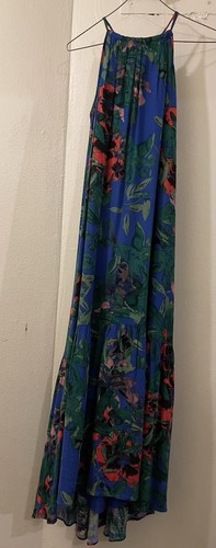 Rachel Rachel Roy Damen Maxikleid Neckholder ärmellos mehrfarbig S/XS NEU - Bild 15 von 15