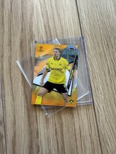 2020-21 Topps Finest Erling Haaland Orange Refractor /25 Borussia Dortmund
