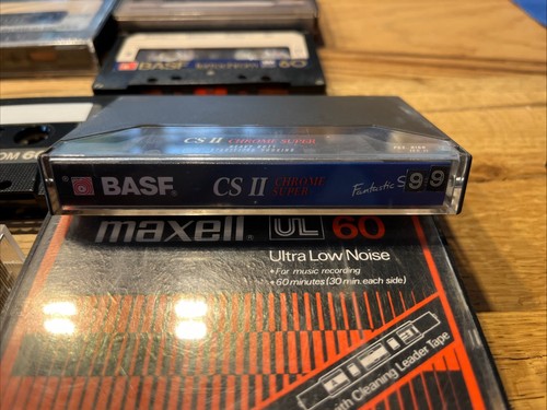 BASF Cassetten -20.Stück -AGFA-TDK -Maxell Chromdioxi +Ferro + Reinigungscasset - Bild 13 von 20